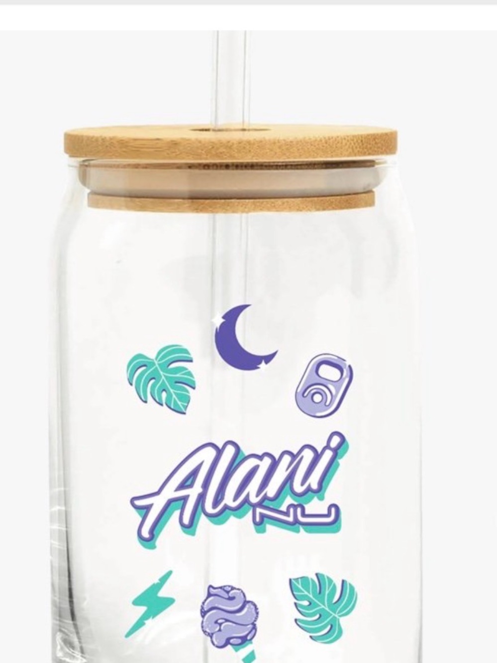Alani Nu Purple cotton candy limited drinkware